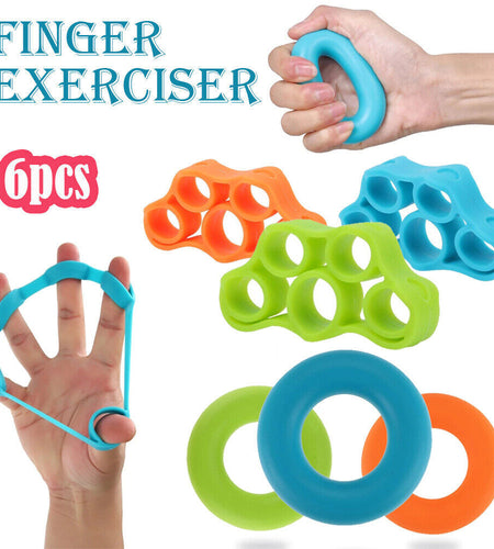 Finger Exerciser Hand Strengthener Wrist Forearm Grip Trainer Resistance Band