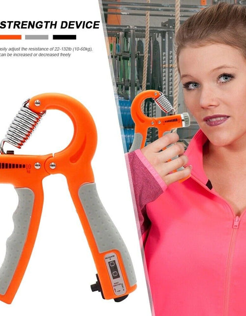 Load image into Gallery viewer, Hand Grip Strength Power Trainer Gripper Strengthener Adjustable Gym Exerciser
