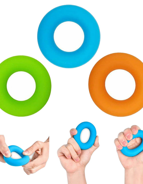 Load image into Gallery viewer, Finger Hand Exerciser Strengthener Wrist Forearm Grip Trainer Resistance Band
