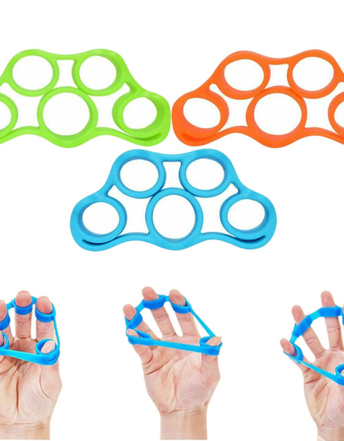 Load image into Gallery viewer, Finger Hand Exerciser Strengthener Wrist Forearm Grip Trainer Resistance Band
