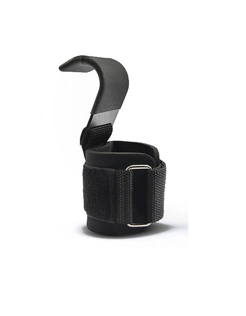Load image into Gallery viewer, Weight Lifting Hooks for Weight Training, Hand-Bar, Wrist Straps, Gym Fitness Hook, Pull-Ups, Power Lifting Gloves, 2 Pcs
