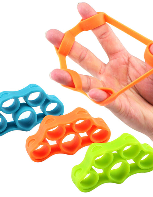 Load image into Gallery viewer, Finger Hand Exerciser Strengthener Wrist Forearm Grip Trainer Resistance Band
