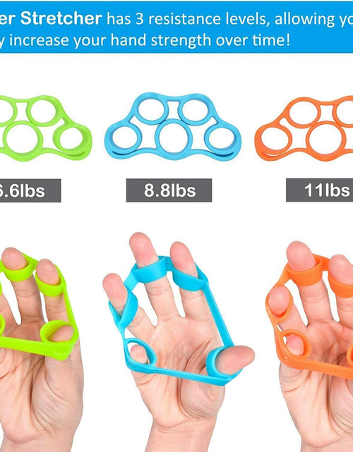Load image into Gallery viewer, Finger Exerciser Hand Strengthener Wrist Forearm Grip Trainer Resistance Band
