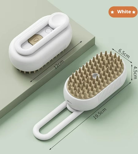 Cat Dog Pet Spray Massage Comb One Button Spray anti Flying Hair Comb Bath Brush Hair Removal Pet Supplies