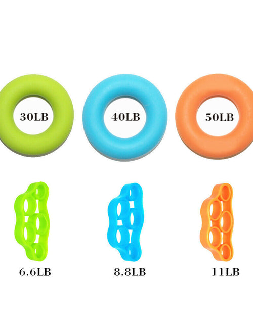 Load image into Gallery viewer, Finger Exerciser Hand Strengthener Wrist Forearm Grip Trainer Resistance Band

