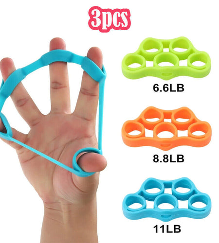 Finger Exerciser Hand Strengthener Wrist Forearm Grip Trainer Resistance Band