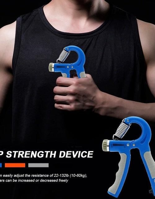 Load image into Gallery viewer, Hand Grip Strength Power Trainer Gripper Strengthener Adjustable Gym Exerciser
