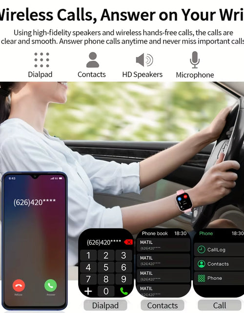 Load image into Gallery viewer, 2025 New Smart Watch Bluetooth Call Message Reminder Man Woman Gift Full Touch Screen Sports Fitness Smart Watch
