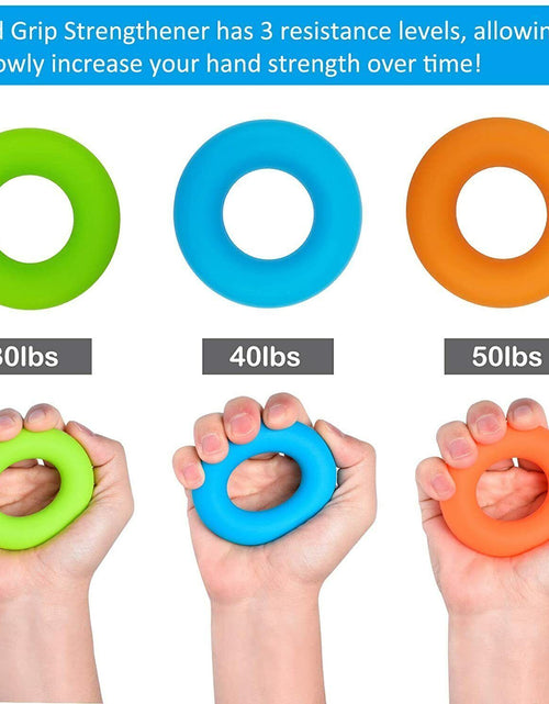 Load image into Gallery viewer, Finger Exerciser Hand Strengthener Wrist Forearm Grip Trainer Resistance Band
