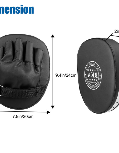 Load image into Gallery viewer, 2PCS MMA Boxing Punching Mitts Sparring Gloves Kick Target Focus Training Pads

