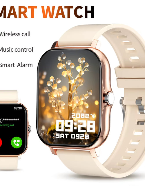 Load image into Gallery viewer, 2025 New Smart Watch Bluetooth Call Message Reminder Man Woman Gift Full Touch Screen Sports Fitness Smart Watch
