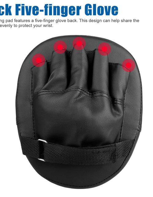 Load image into Gallery viewer, 2PCS MMA Boxing Punching Mitts Sparring Gloves Kick Target Focus Training Pads
